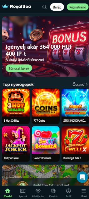 Royalsea casino mobile